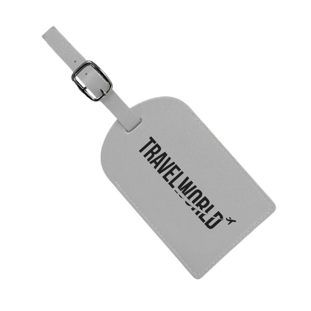 PU Leather Luggage Tag